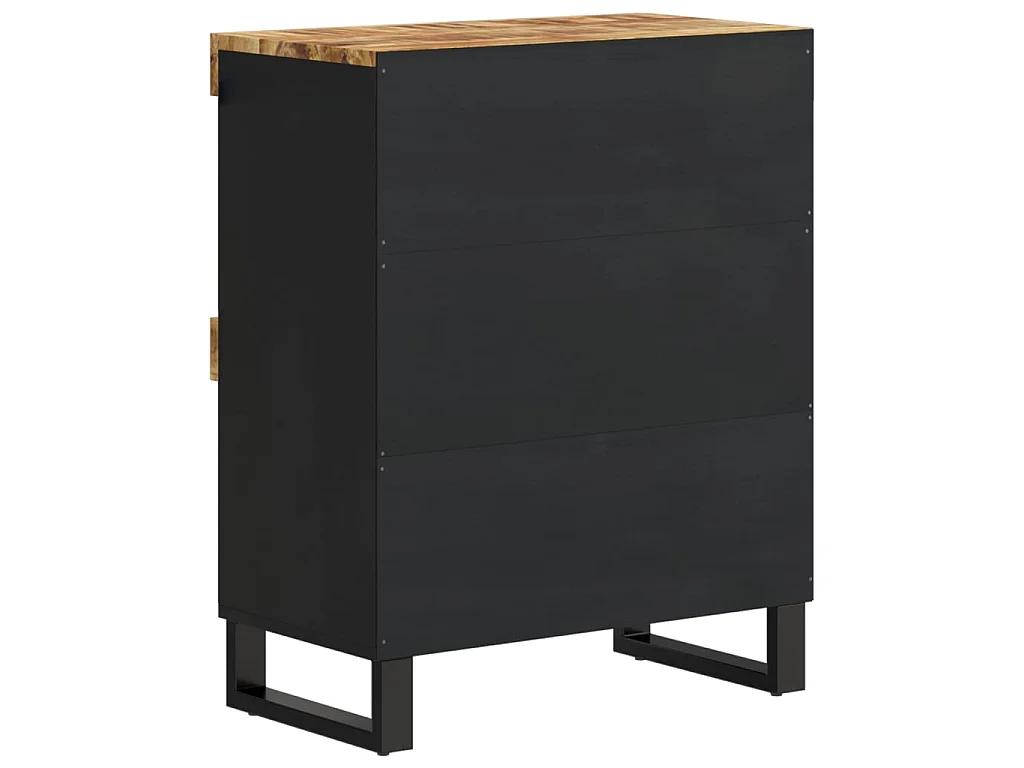 Móvel de apoio 60x33x75 cm madeira de mangueira maciça PT896709