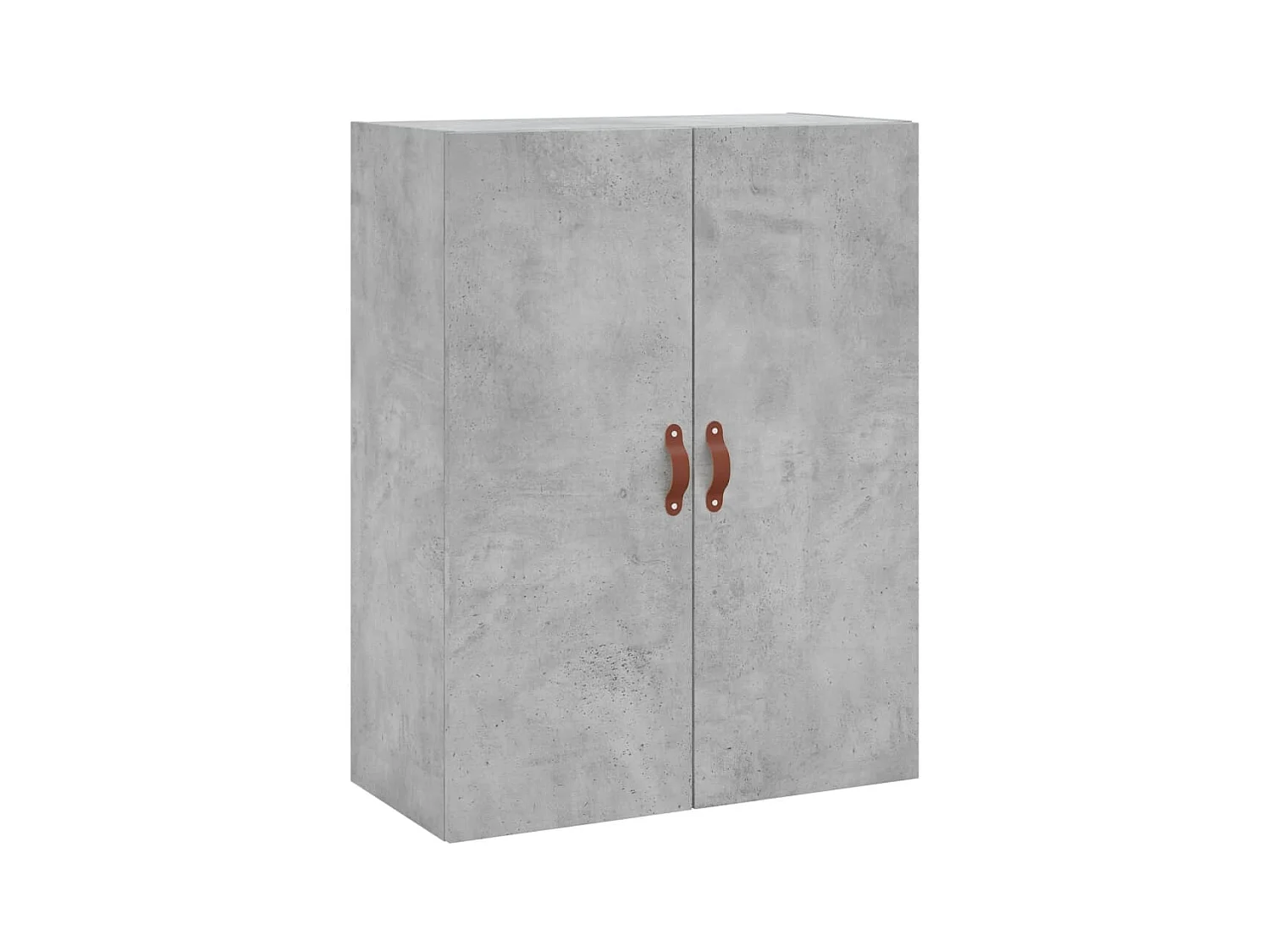 Armario de pared 2 unidades gris hormigón 69,5x34x90 cm ES782312