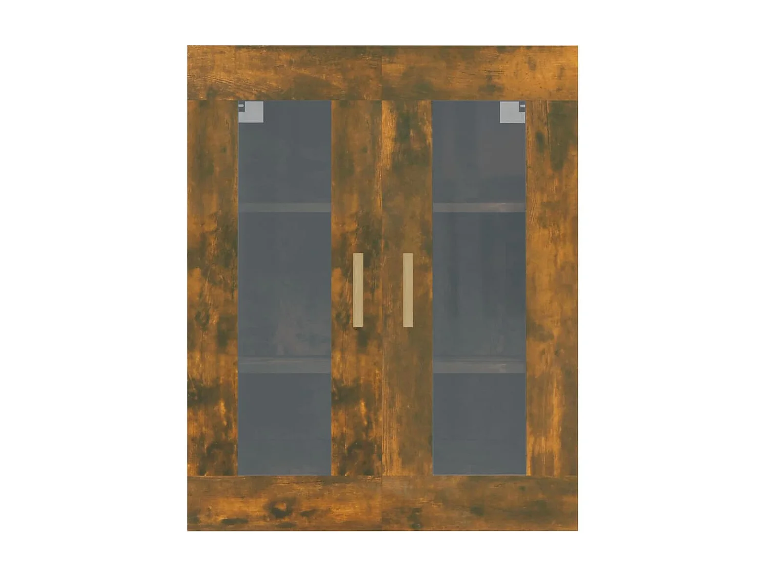 Armario colgante de pared roble ahumado 69,5x34x90 cm ES551033