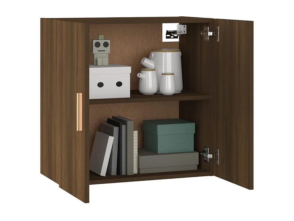 Armoire murale Chêne marron 60x30x60 cm Bois d'ingénierie OLA1697