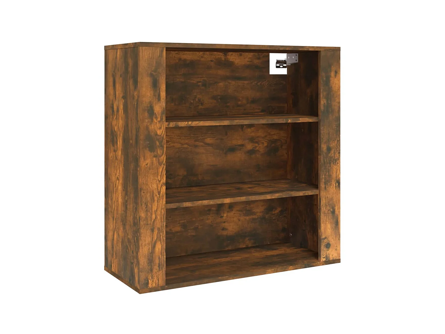 Armário parede 80x33x80 cm madeira processada carvalho fumado PT965478