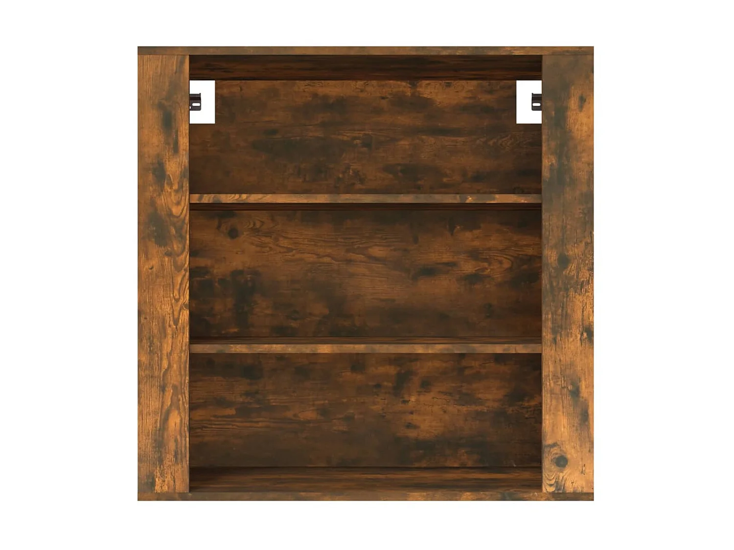 Armoire murale Chêne fumé 80x33x80 cm Bois d'ingénierie QWE14773