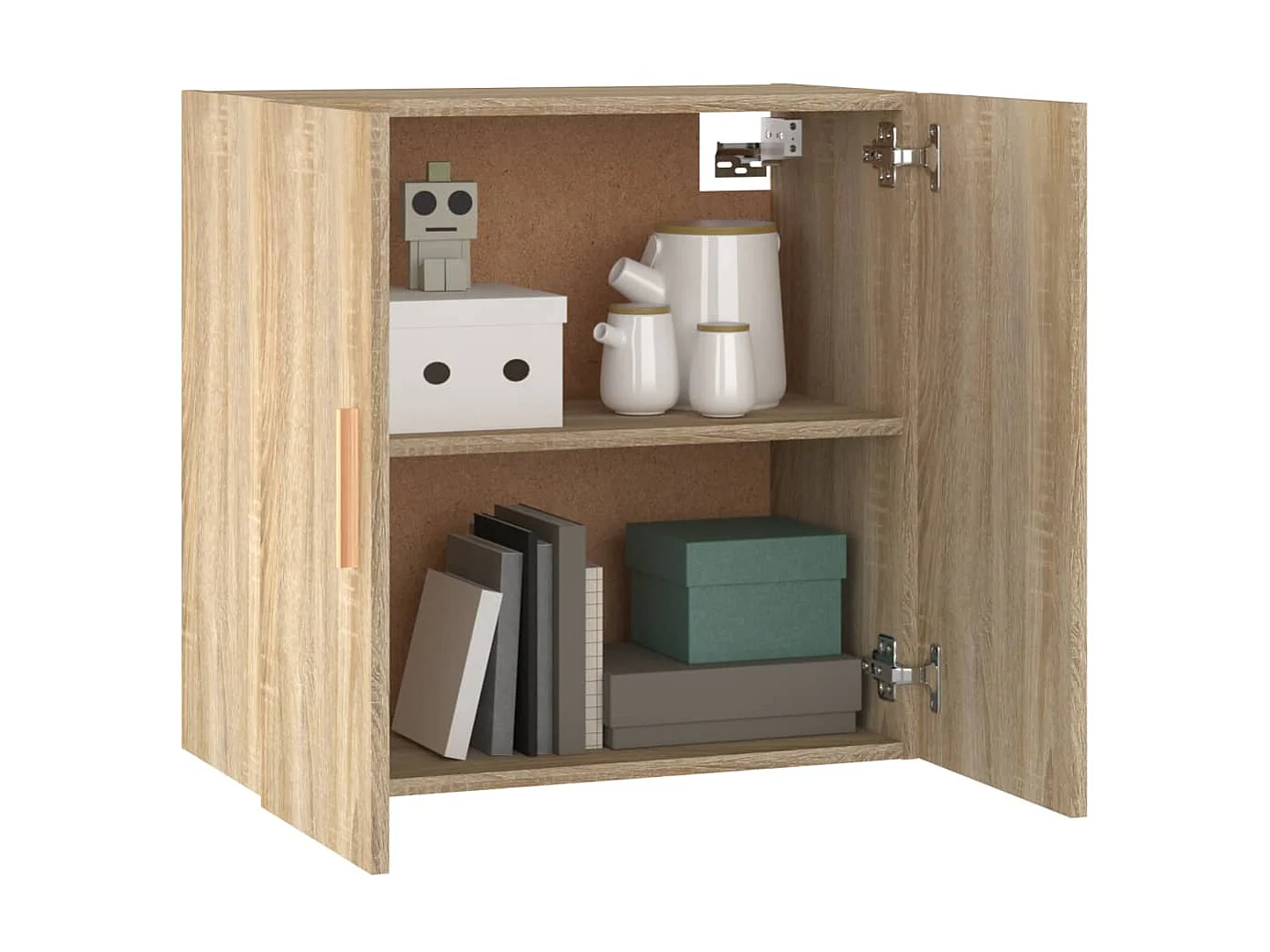 Armoire murale Chêne sonoma 60x30x60 cm Bois d'ingénierie OLA8327