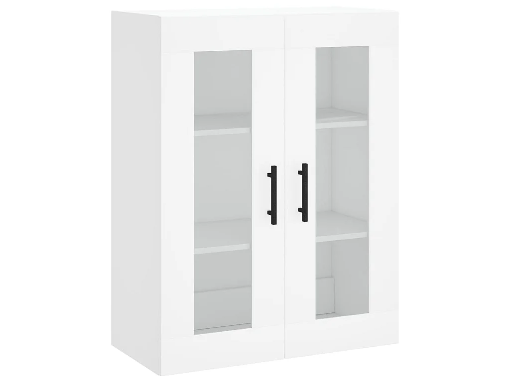 Móveis de parede 2 pcs derivados de madeira branco PT295419