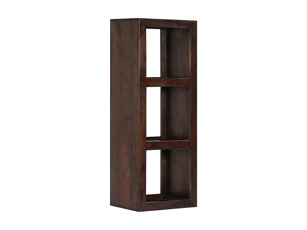 Armoire console 40 x 30 x 110 cm Bois d'acacia massif QWE50348