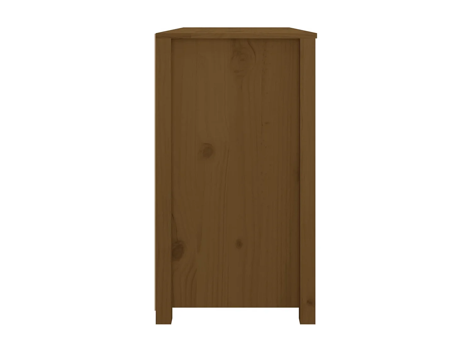 Armário de apoio 100x40x72 cm pinho maciço castanho mel PT168263