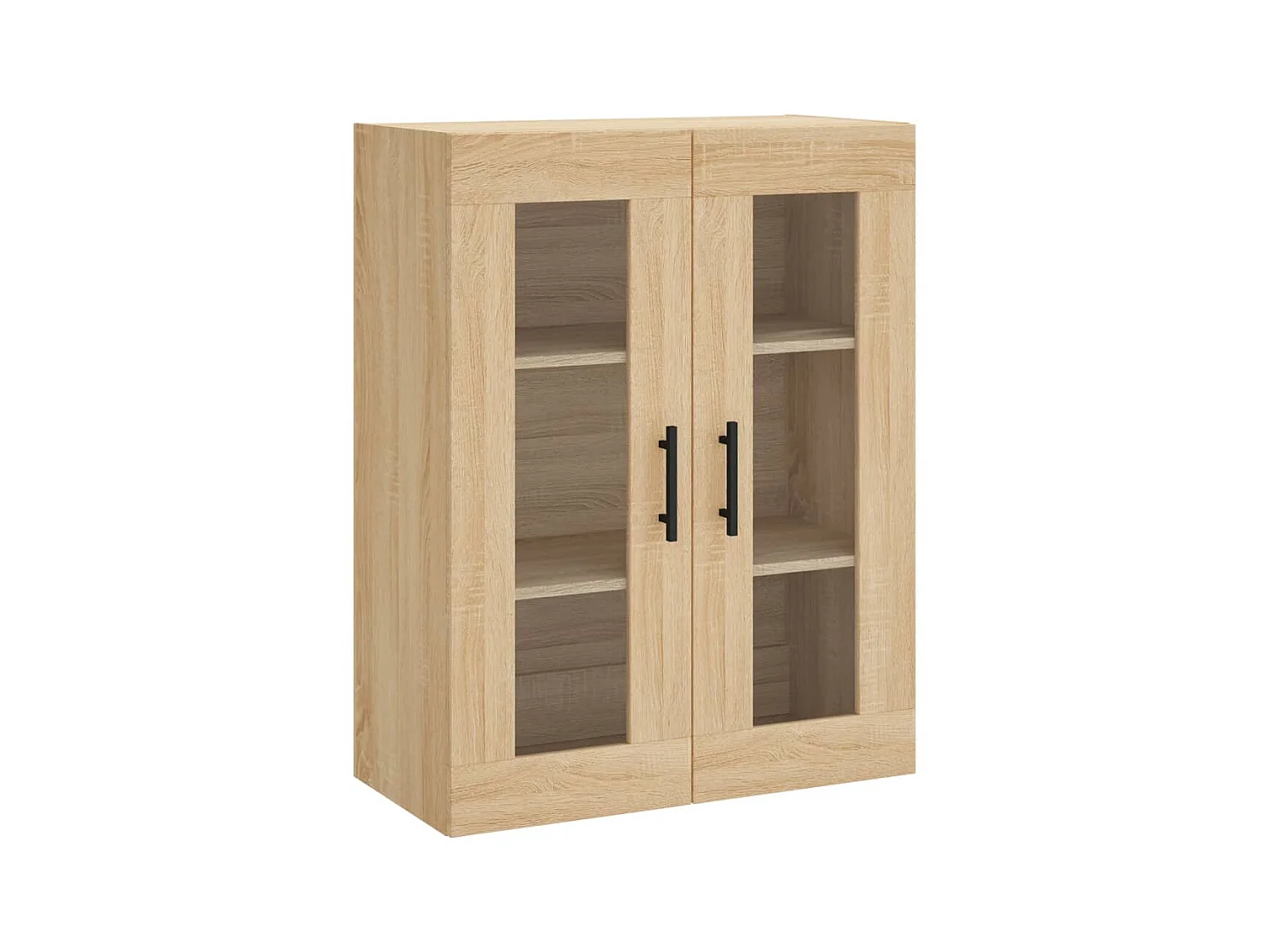 Armarios de pared 2 uds madera de ingeniería roble Sonoma ES226826