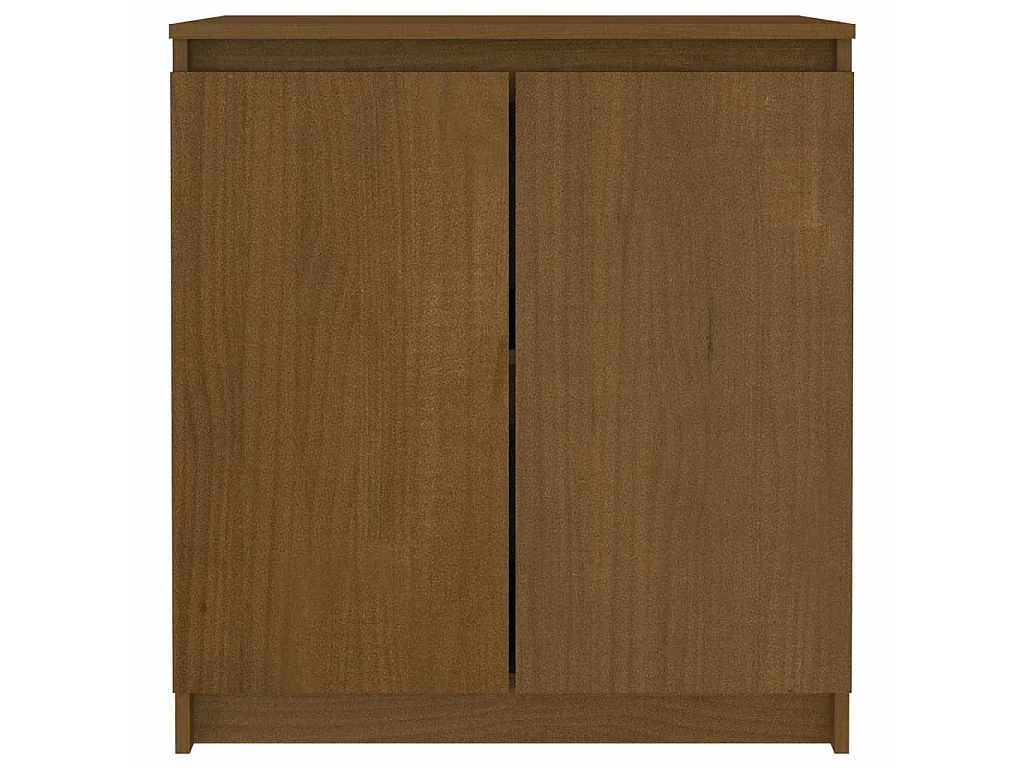 Armário de apoio 60x36x65 cm pinho maciço castanho-mel PT494535