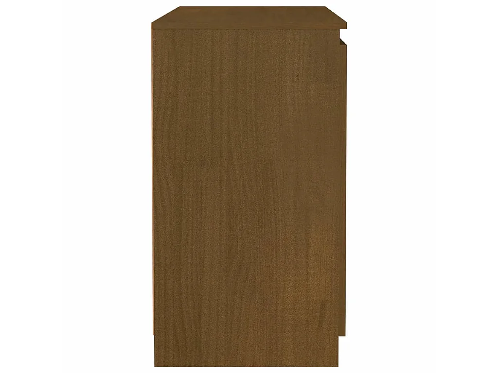 Armário de apoio 60x36x65 cm pinho maciço castanho-mel PT494535