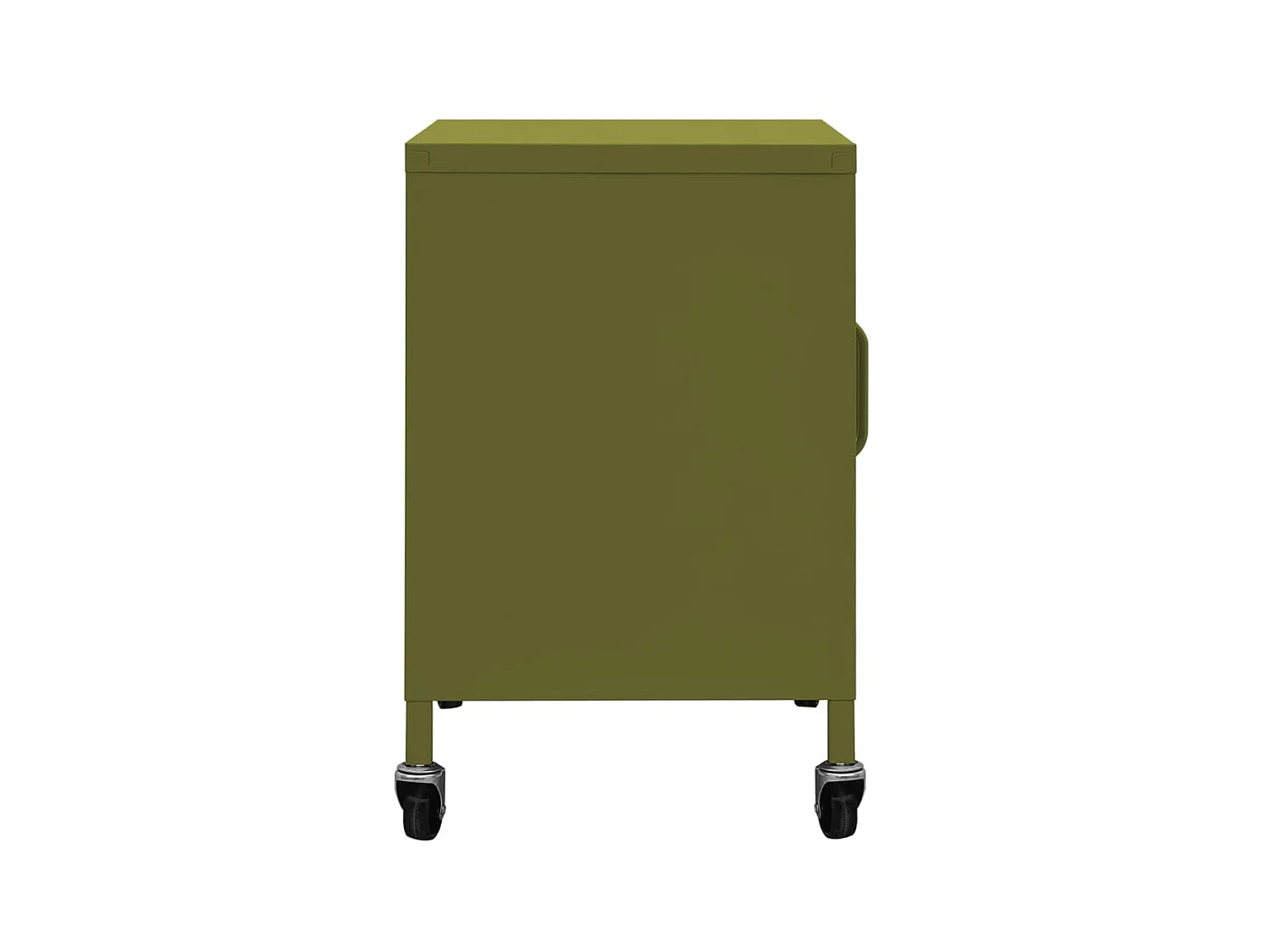 Armario de almacenamiento acero verde oliva 60x35x56 cm ES530251