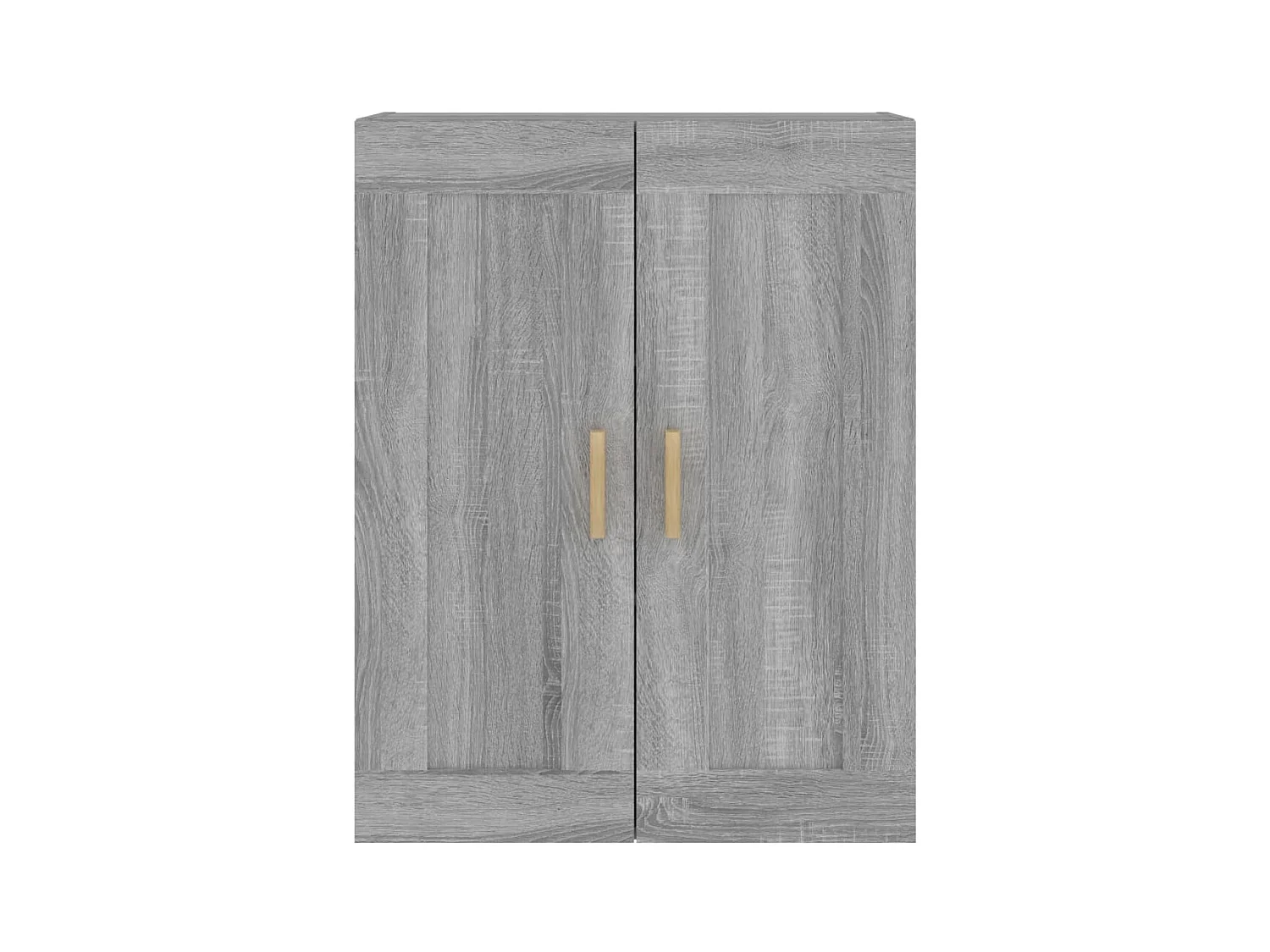Armário parede 69,5x32,5x90 cm madeira processada sonoma cinza PT725310