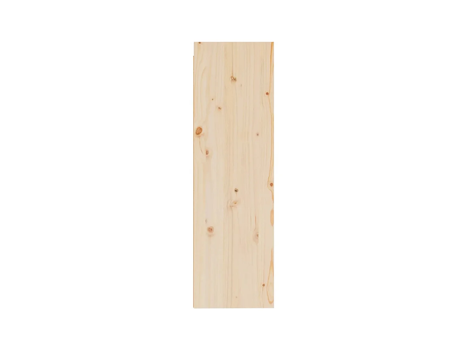Armario de pared 2 unidades madera maciza de pino 30x30x100 cm ES302132