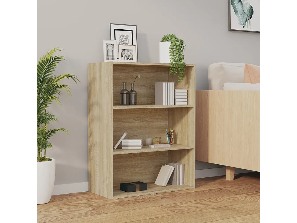 Armoire murale suspendue Chêne sonoma 69,5x32,5x90 cm QWE58529