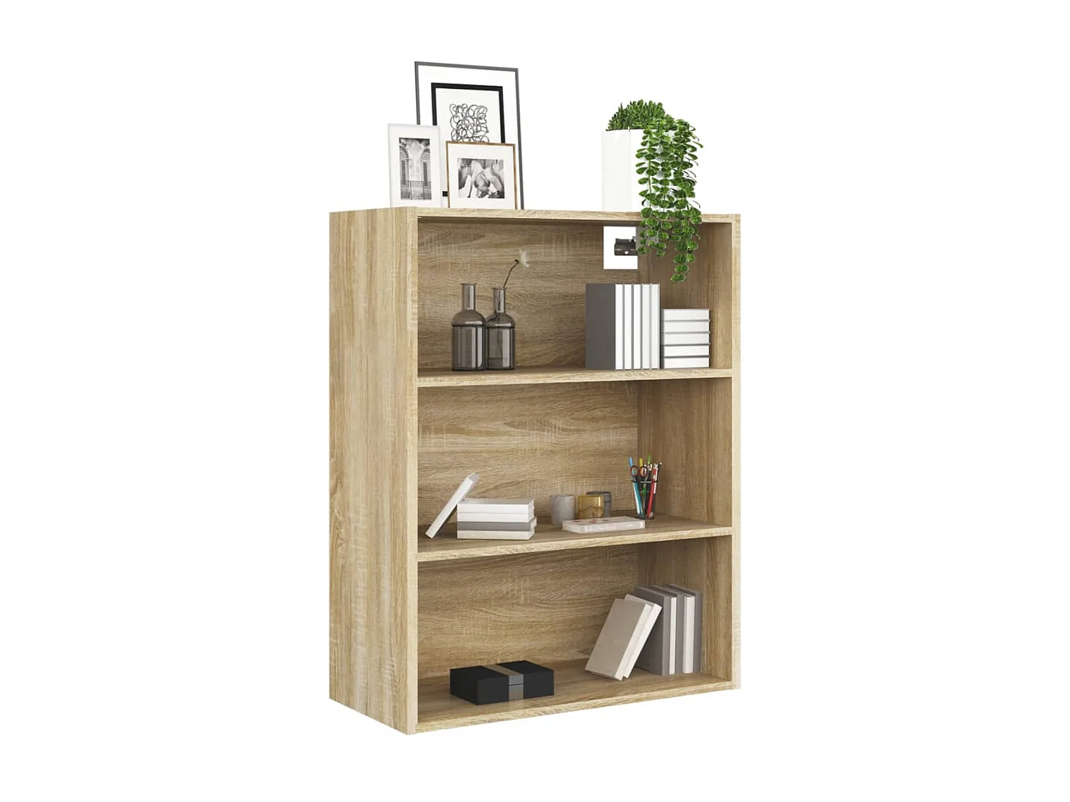 Armoire murale suspendue Chêne sonoma 69,5x32,5x90 cm QWE58529