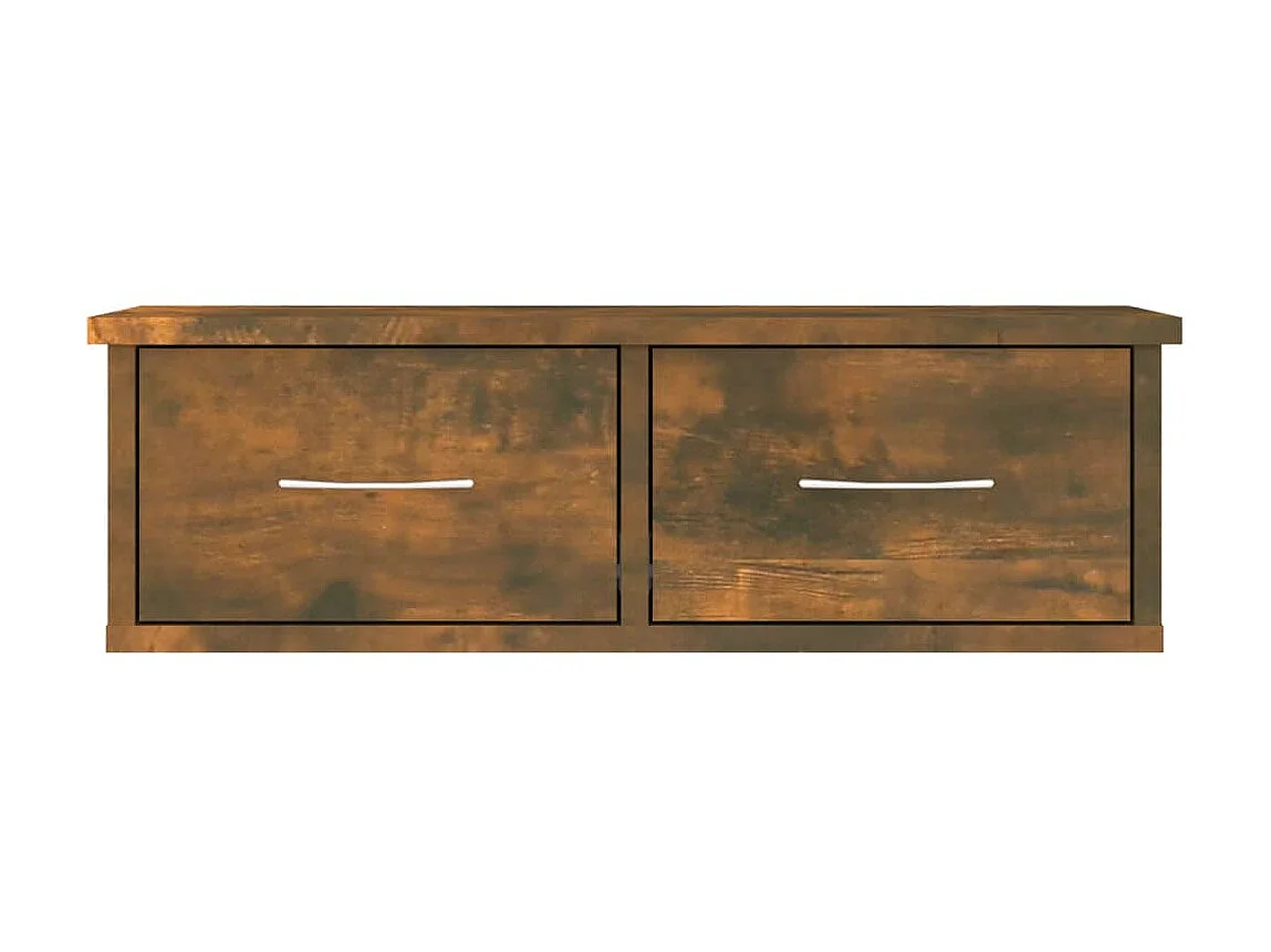 Armário parede 60x26x18,5 cm derivados madeira carvalho fumado PT769454