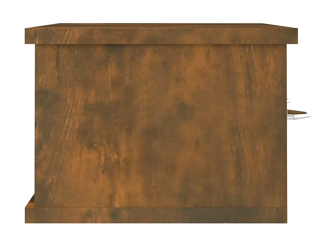 Armário parede 60x26x18,5 cm derivados madeira carvalho fumado PT769454