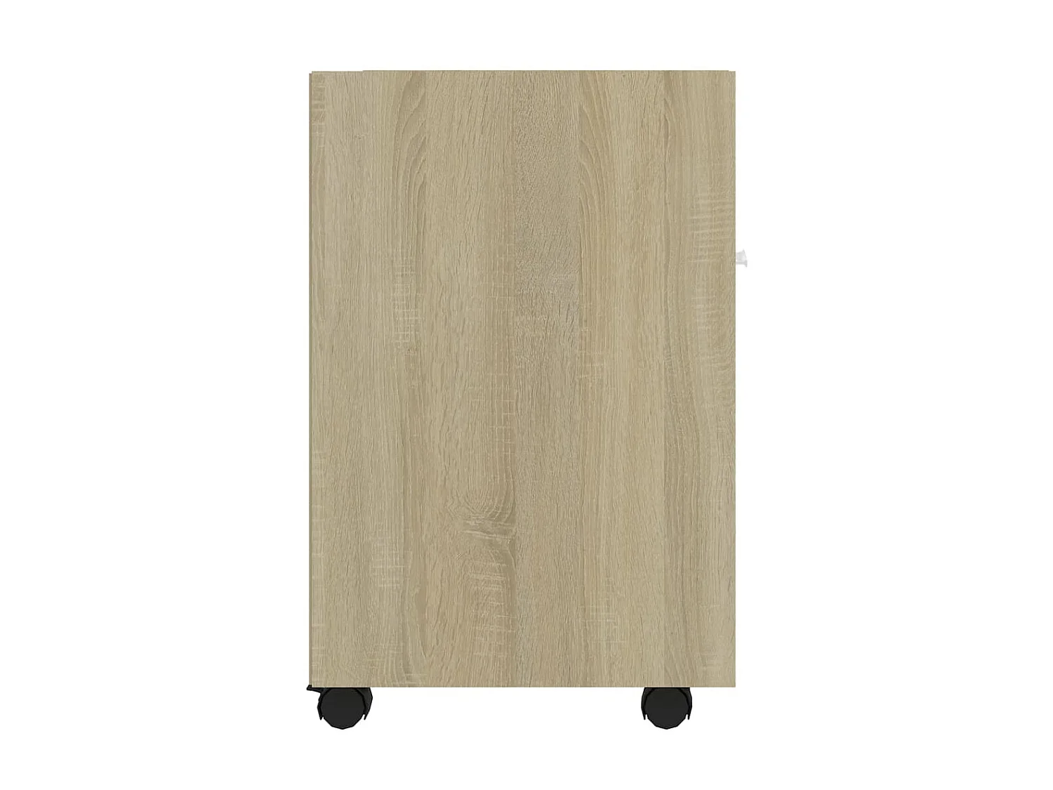 Armoire latérale avec roues Chêne Sonoma 33x38x60 cm Aggloméré SBC6242