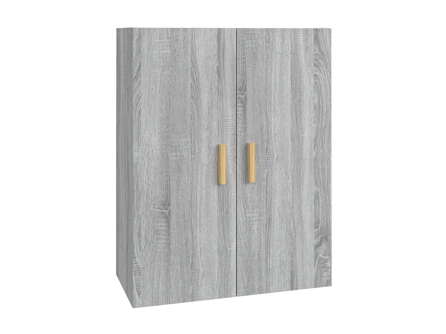 Armoire murale suspendue Sonoma gris 69,5x34x90 cm QWE65706