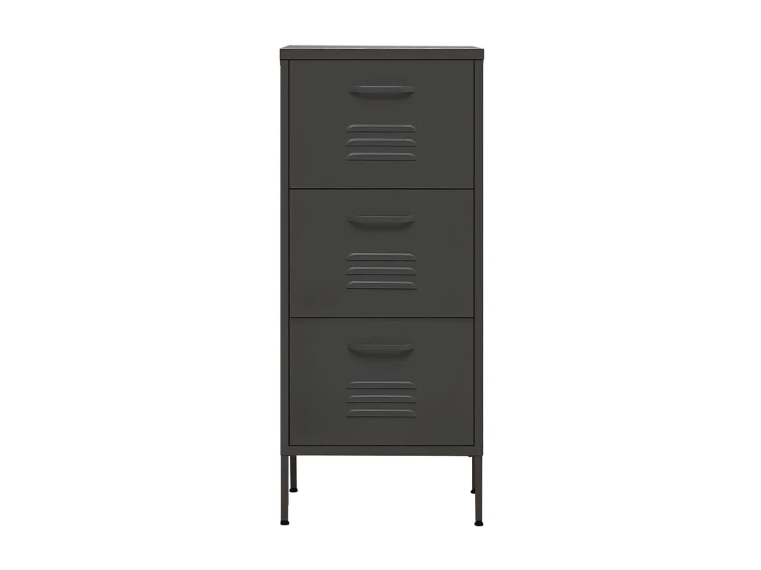 Armoire de rangement Anthracite 42,5x35x101,5 cm Acier SBC9001