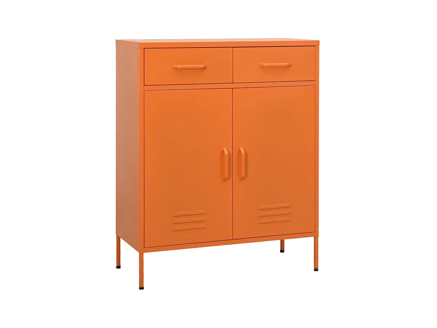 Armoire de rangement Orange 80x35x101,5 cm Acier SBC3633