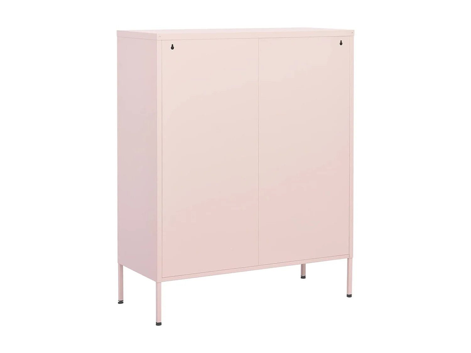 Armoire de rangement Rose 80x35x101,5 cm Acier SBC9072