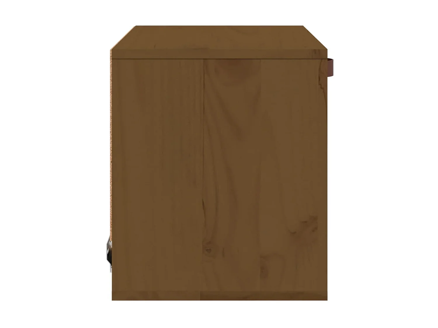 Wandschrank,Wandhängeschrank Honigbraun 40x30x35 cm Massivholz Kiefer -gkd142012