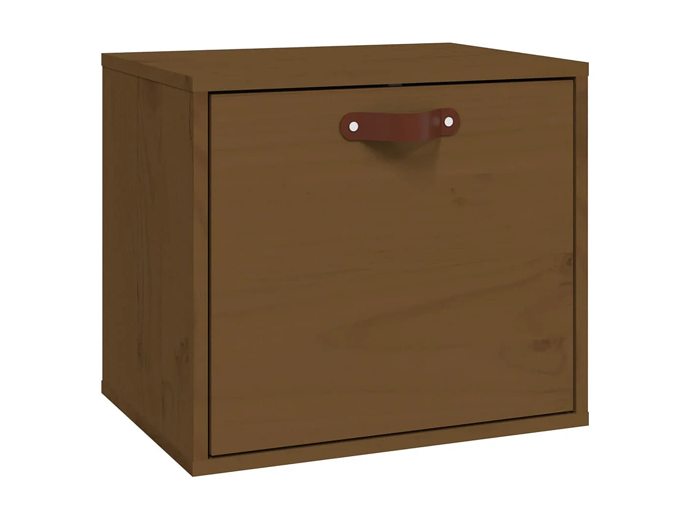 Armoire murale Marron miel 40x30x35 cm Bois de pin massif OLA2226