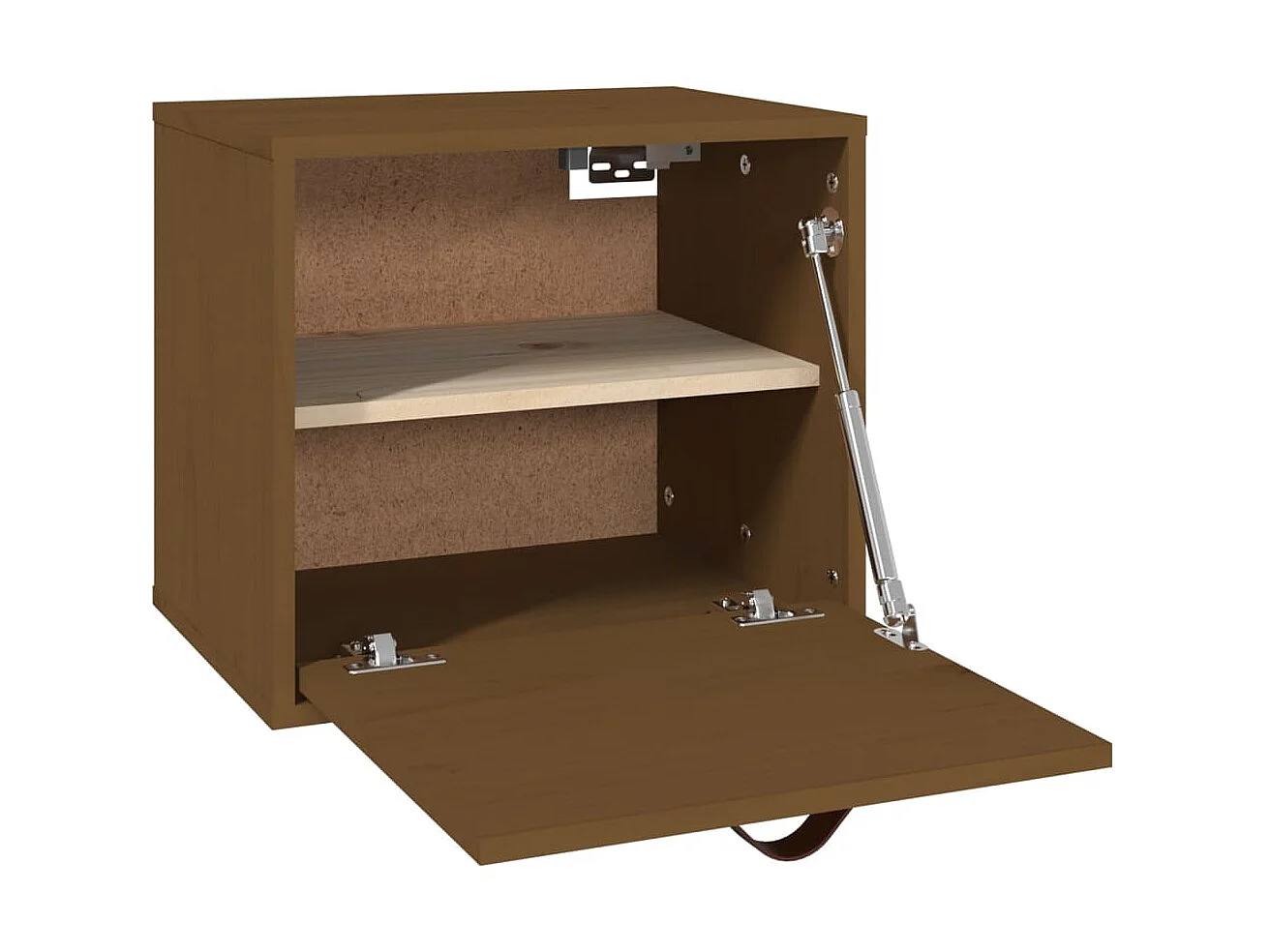 Armoire murale Marron miel 40x30x35 cm Bois de pin massif OLA2226