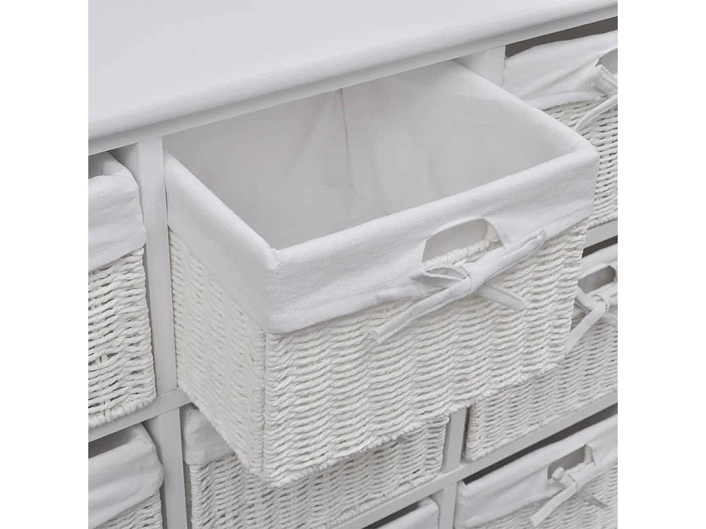 Armoire de rangement Blanc SBC5837