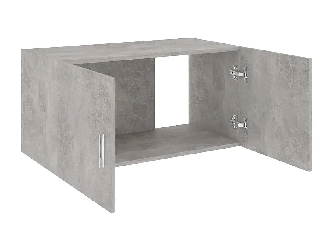 Armoire murale Gris béton 80x39x40 cm Aggloméré OLA2420