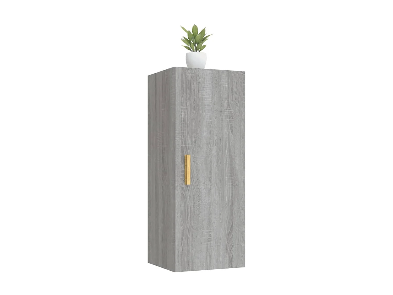 Armoire murale Sonoma gris 34,5x34x90 cm Bois d'ingénierie OLA8079