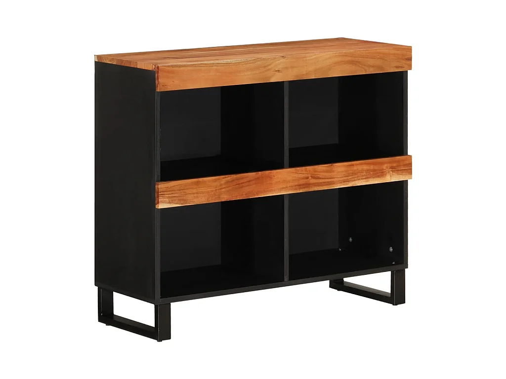 Armoire latérale 85x33x75 cm bois massif d'acacia SBC5784