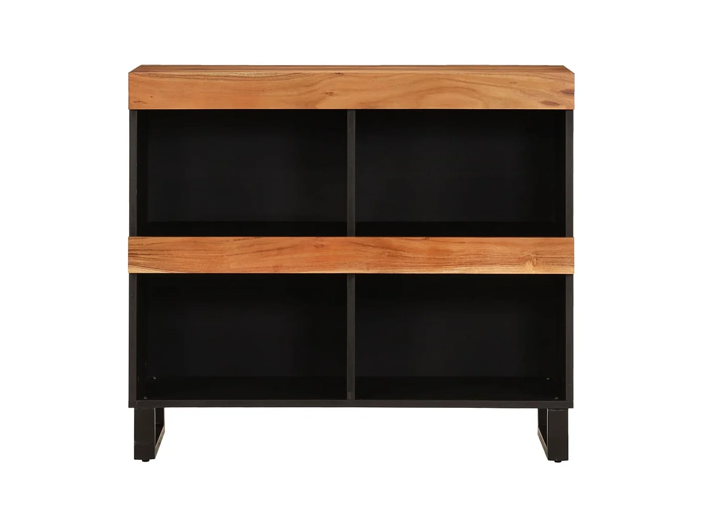 Armoire latérale 85x33x75 cm bois massif d'acacia SBC5784