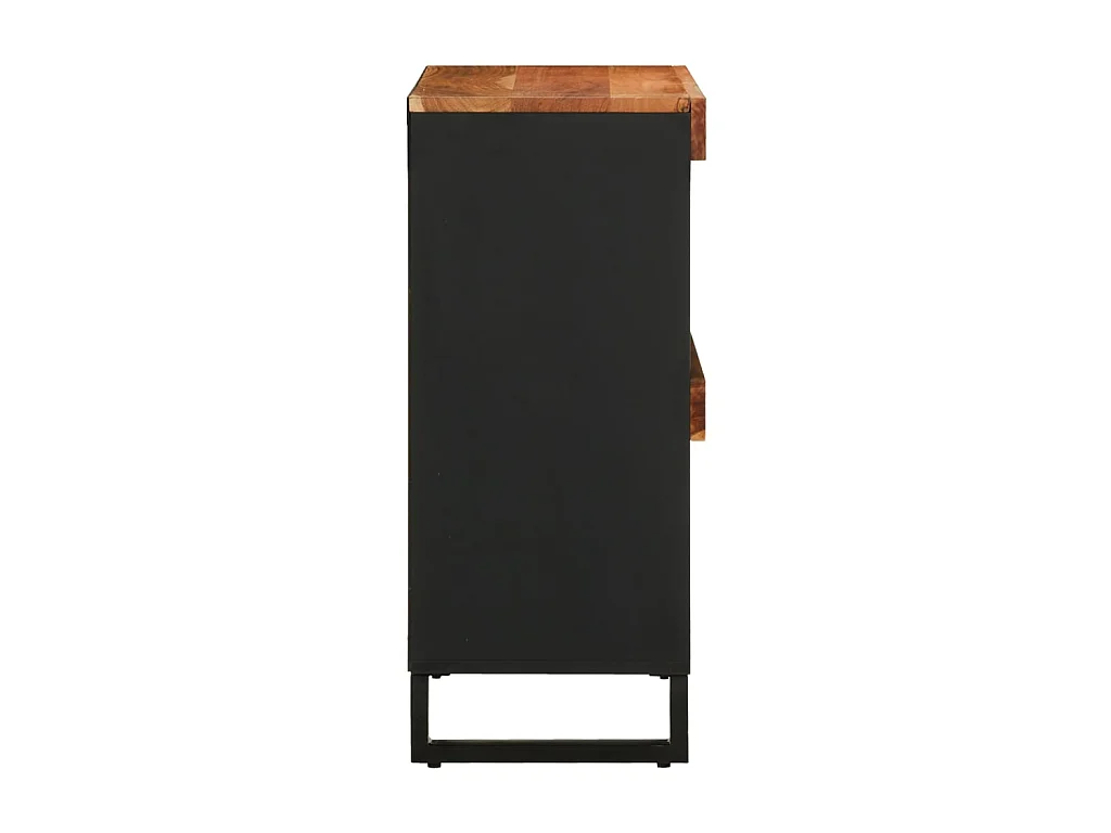 Armoire latérale 85x33x75 cm bois massif d'acacia SBC5784