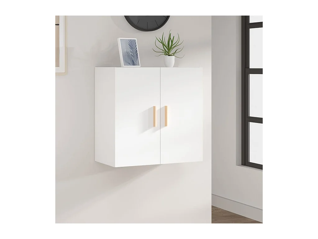 Armoire murale Blanc 60x30x60 cm Bois d'ingénierie OLA1220