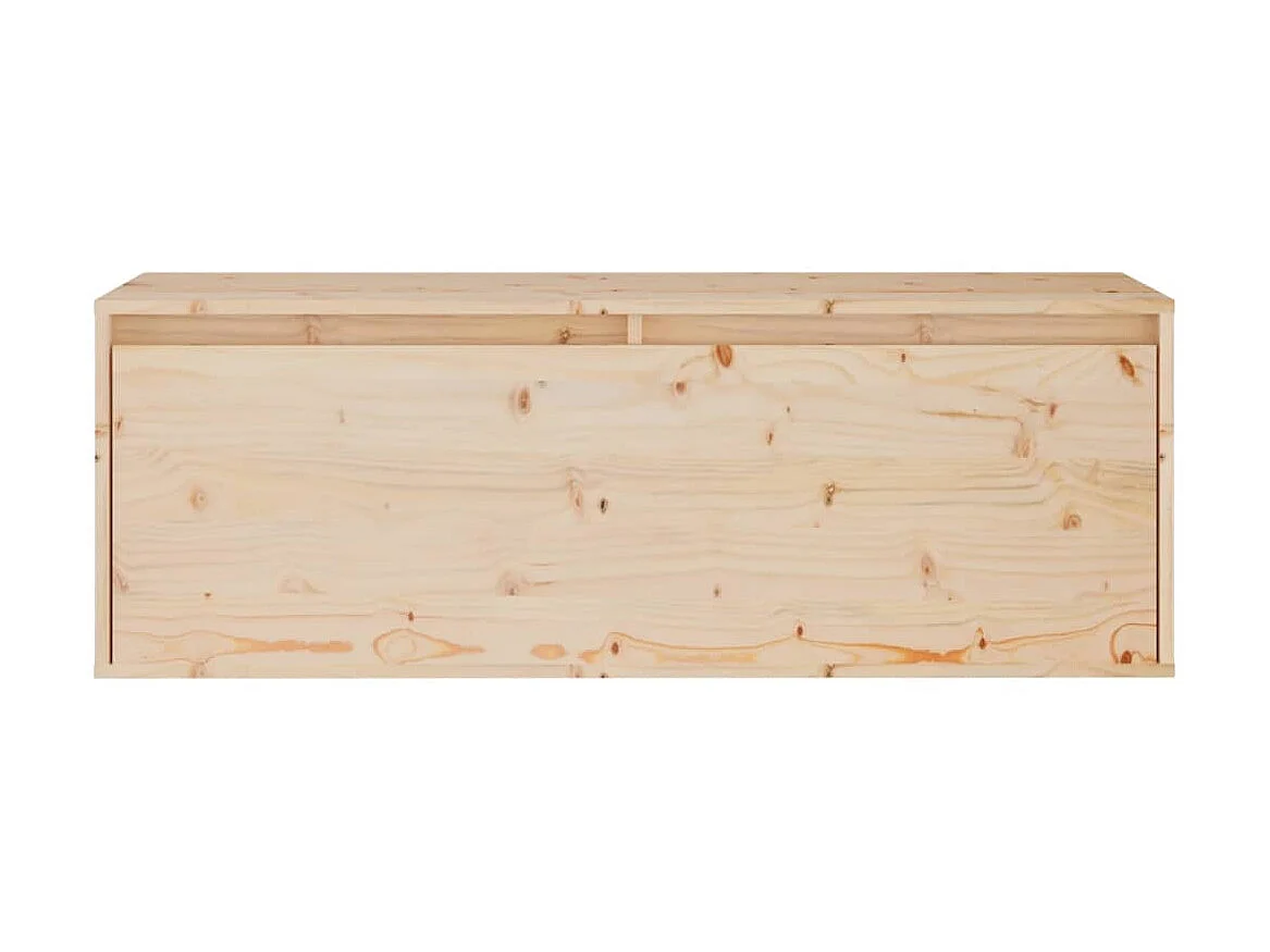 Armoire murale 100x30x35 cm Bois de pin massif OLA2197