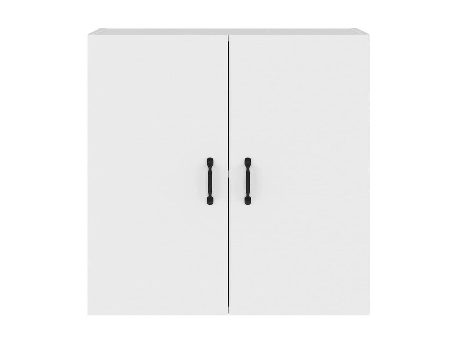 Armario de pared madera contrachapada blanco 60x31x60 cm ES638570