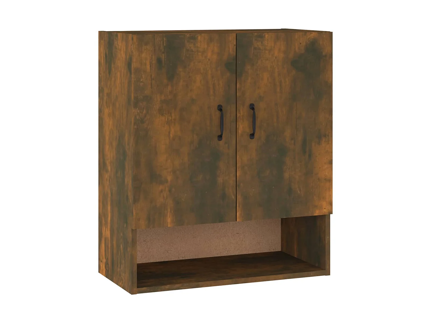 Wandschrank,Wandhängeschrank Räuchereiche 60x31x70 cm Holzwerkstoff -gkd27664