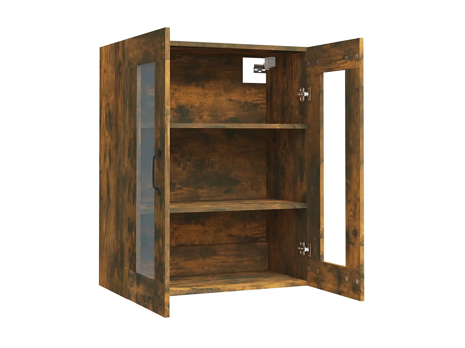 Armario colgante de pared roble ahumado 69,5x34x90 cm ES188122