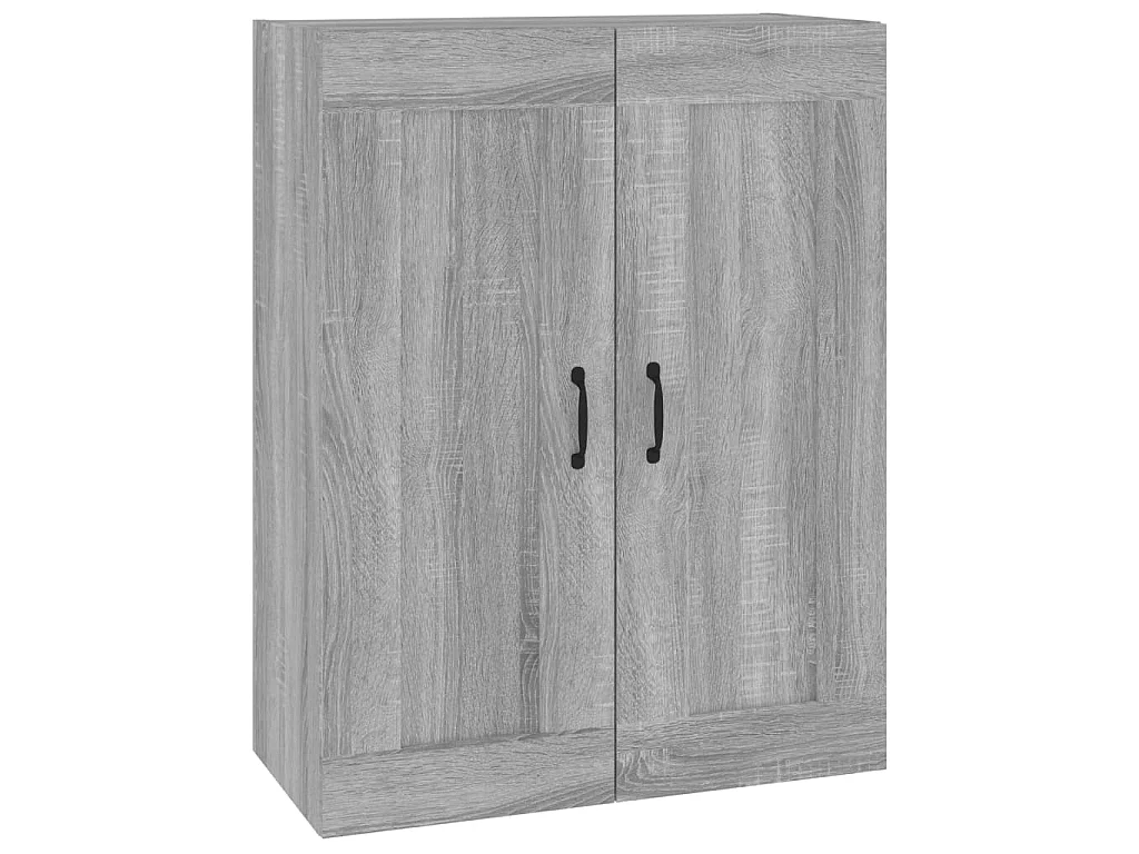 Armoire murale suspendue Sonoma gris 69,5x32,5x90 cm QWE24103