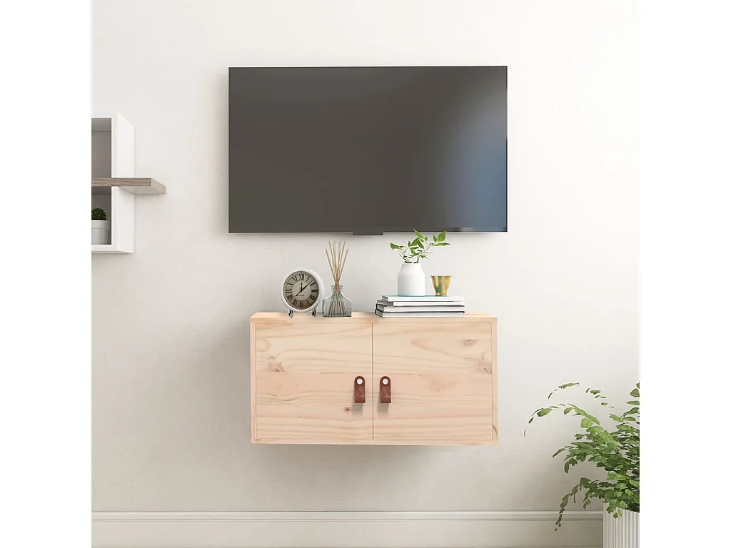 Armoire murale 60x30x30 cm Bois de pin massif OLA8980