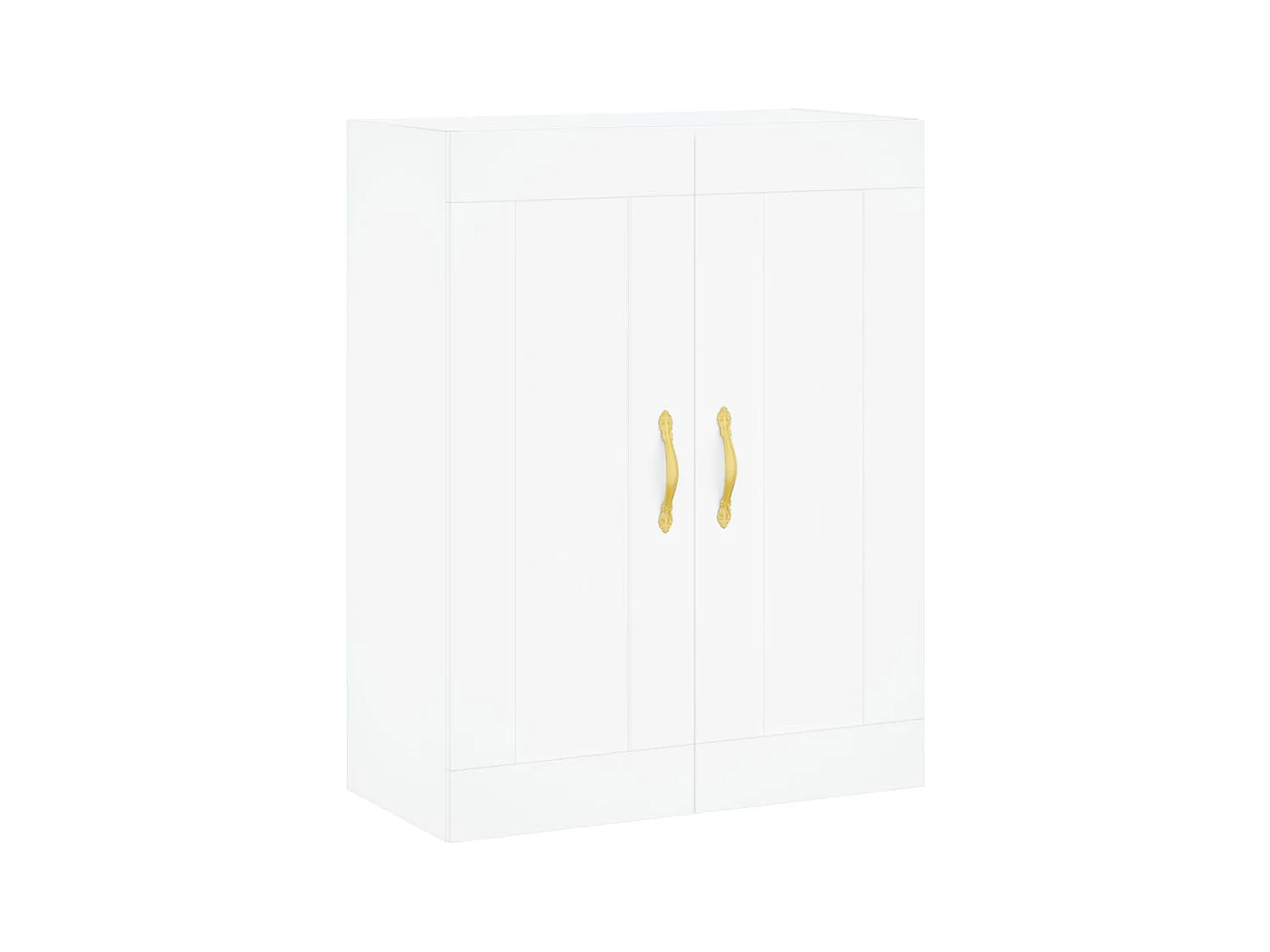 Armario de pared madera de ingeniería blanco 69,5x34x90 cm ES442018