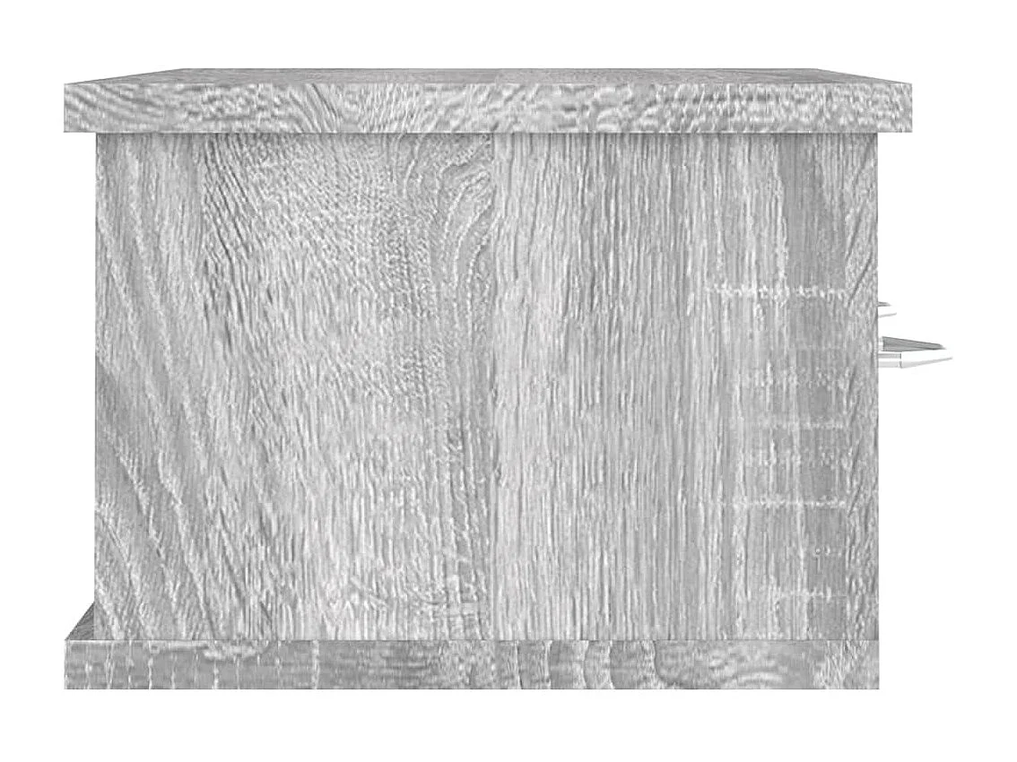 Armoire murale Sonoma gris 60x26x18,5 cm Bois d'ingénierie OLA3979