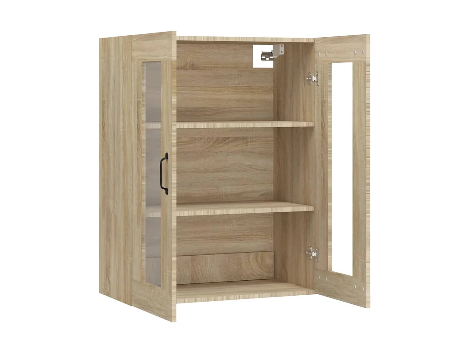 Armoire murale suspendue Chêne sonoma 69,5x34x90 cm QWE75336