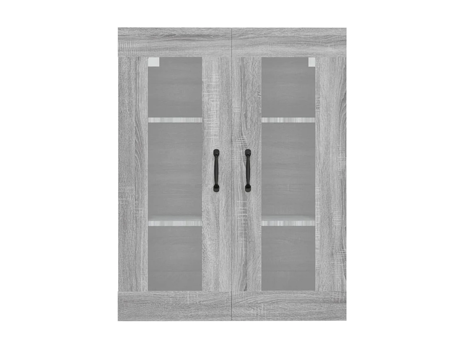 Armoire murale suspendue Sonoma gris 69,5x34x90 cm QWE80123