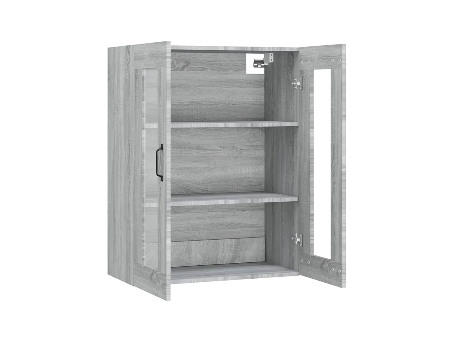 Armario de pared colgante gris Sonoma 69,5x34x90 cm ES822889