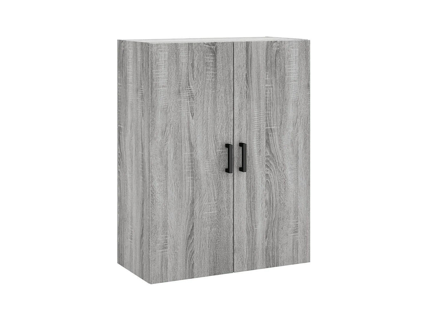 Armarios de pared 2 unidades gris Sonoma 69,5x34x90 cm ES771846