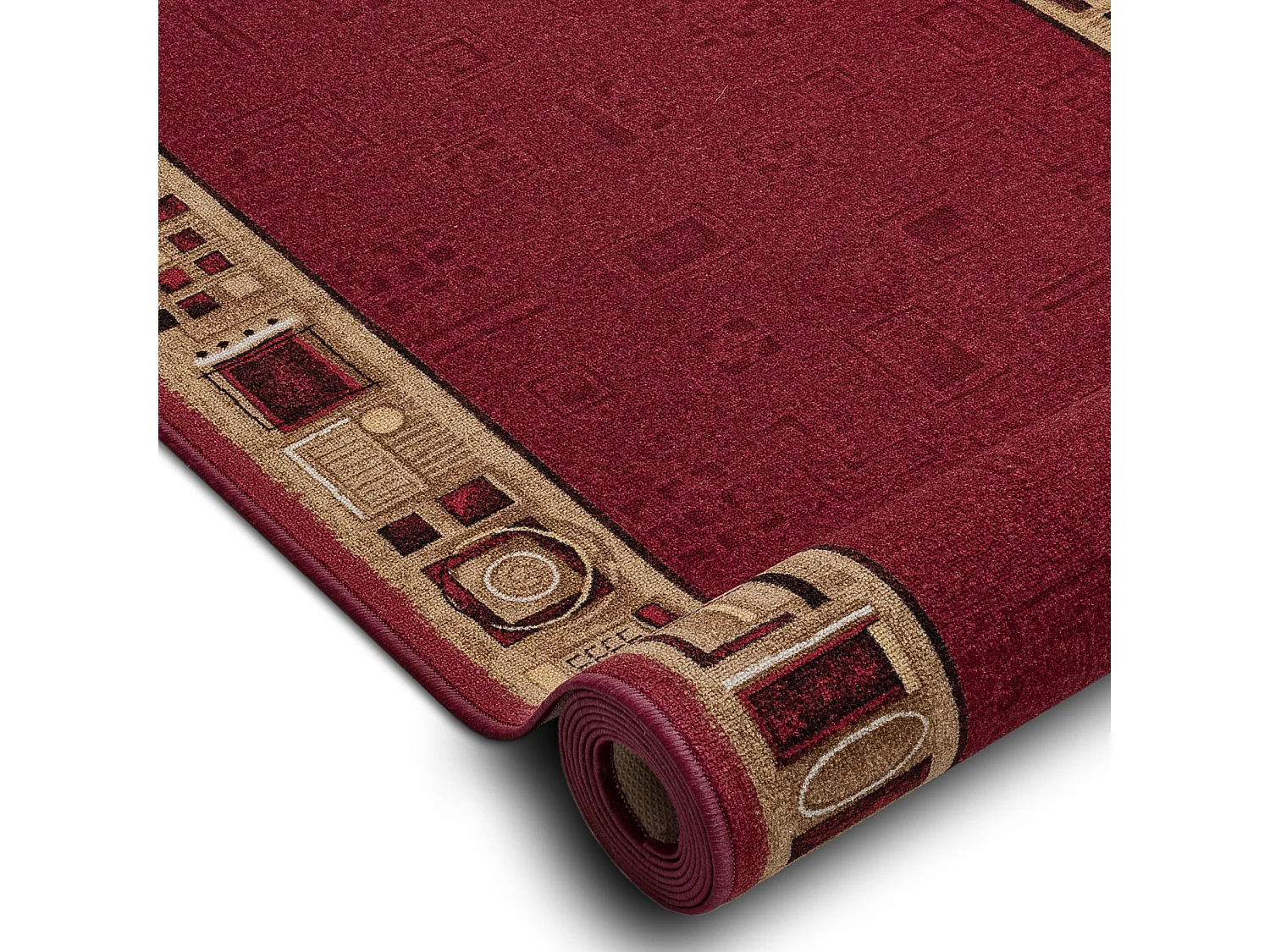 TAPIS DE COULOIR ANTIDÉRAPANT JENA bordeaux 100x210 cm