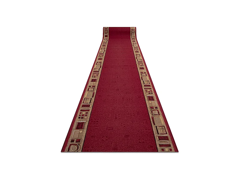 PASSADEIRA BASE ANTIDESLIZANTE JENA bordô 80x300 cm