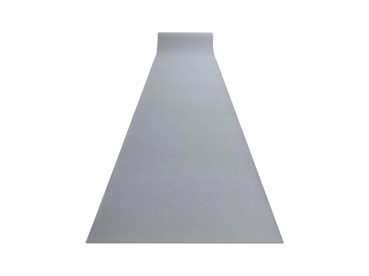 TAPIS DE COULOIR ANTIDÉRAPANT RUMBA couleur unique gris 80x290 cm